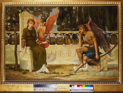 Liefde en Tijd door John Melhuish Strudwick