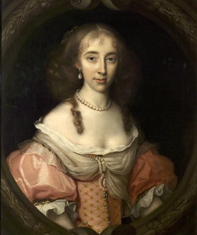 Magdalen Aston, Lady Burdett, 1669 door John Michael Wright
