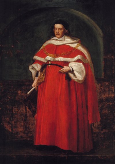 Sir Matthew Hale, Kt, Hoofdrechter van het Koningshof door John Michael Wright