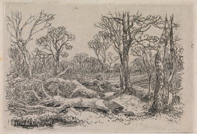 Gehakt hout, Burningham door John Middleton