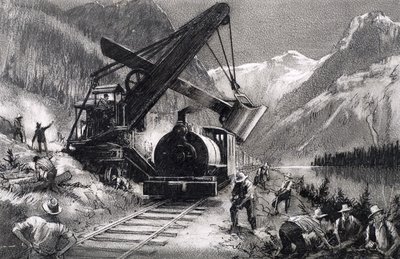 Wie zei... Dit waanzinnige project. De aanleg van de Canadian Pacific Railway door John Millar Watt