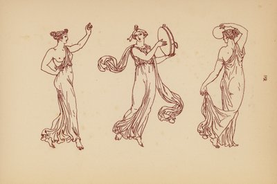 Oud-Griekse vrouwelijke kleding door John Moyr Smith