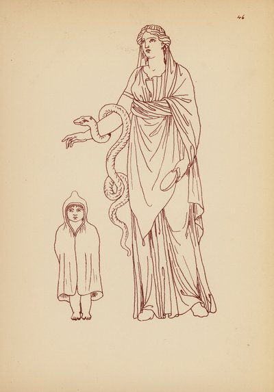 Oud-Grieks Vrouwelijk Kostuum door John Moyr Smith