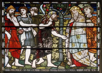 Paisley Abbey, Arbeiders in de Wijngaard, 1873 door John Moyr attr.to Smith