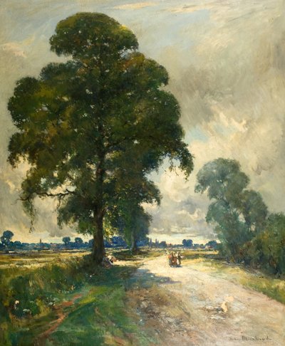 De weg naar St Ives door John Muirhead