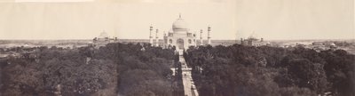 De Taj Mahal vanaf de poort door John Murray