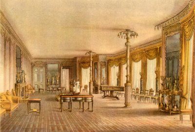 De Noordtekenkamer, Royal Pavilion, Brighton, East Sussex, 1824, 1946 door John Nash