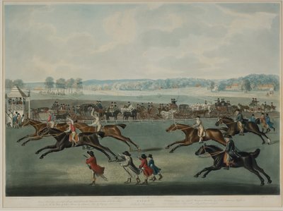 Ascot - Oatlands Sweepstakes (gegraveerd door J.W. Edy, gepubliceerd in 1792) door John Nott (after) Sartorius