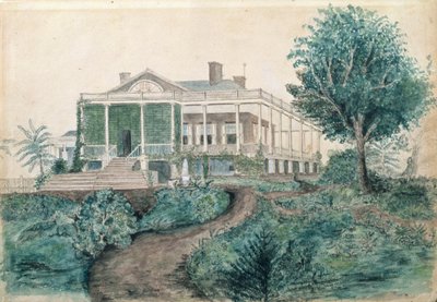 Het Inman Homestead door John OBrian Inman
