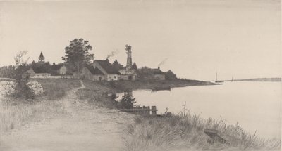 Naamloos kustlandschap, 1891 door John O. Anderson