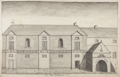 St Andrews Delineated - De Bibliotheek door John Oliphant