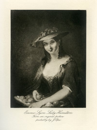 Emma Lady Hamilton door John Opie