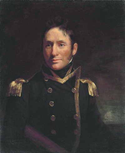 PORTRET VAN KAPITEIN PHILIP BEVER R.N (1766 - 1813) door John Opie