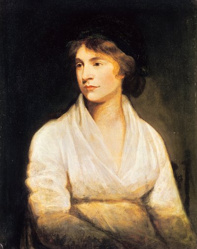 Portret van Mary Wollstonecraft door John Opie