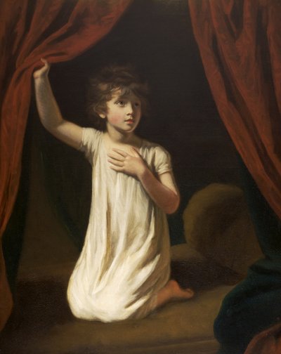 De Roeping van Samuel door John Opie