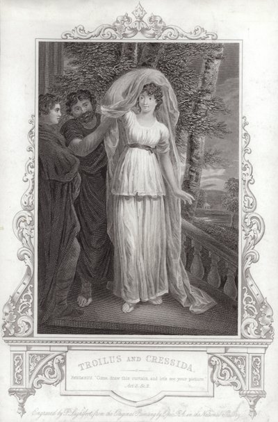 Troilus en Cressida door John Opie