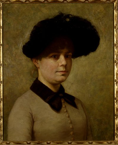 Portret van Mary Etell Gertrude Walker door John Otis Adams