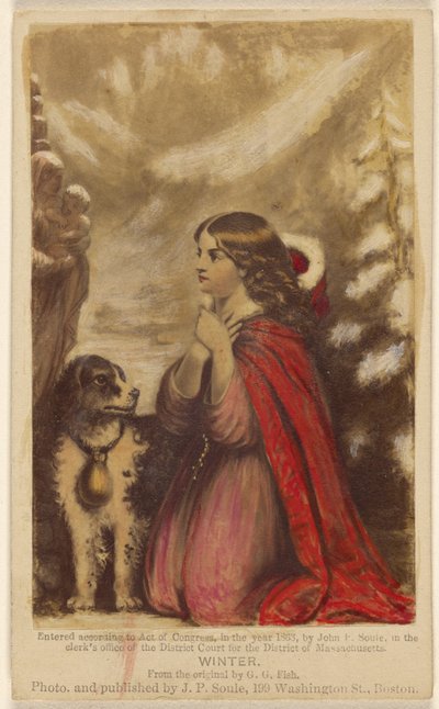 Winter. Naar het origineel van G.G. Fish. door John P. Soule