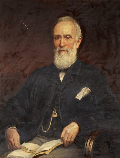Portret van William Jerdone Braikenridge (replica) door John Parker