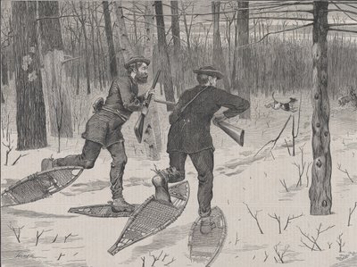 Hertenjacht in de Adirondacks in de winter, Every Saturday, Vol. II, New Serie... door John Parker Davis