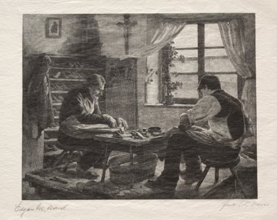 De Schoenmakers, 1887 door John Parker Davis