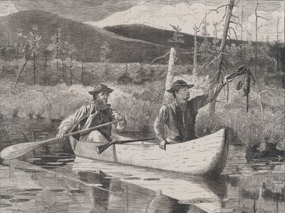 Vallen in de Adirondacks Every Saturday, Vol. I, Nieuwe Serie, 24 oktober 1870 door John Parker Davis