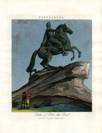 Ruiterstandbeeld van Peter de Grote door John Pass