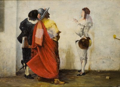 Ho! Ho! Oude Noll! door John Pettie