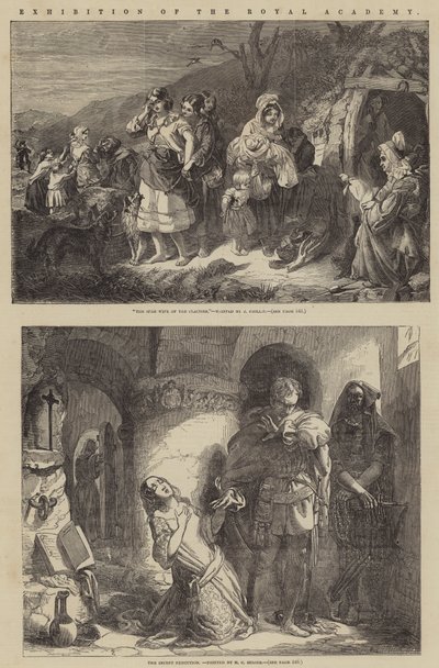 Tentoonstelling van de Koninklijke Academie door John Phillip