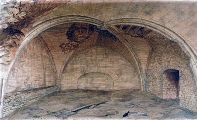 Crypte van St. Michael, Aldgate, Londen door John Phillipps Emslie