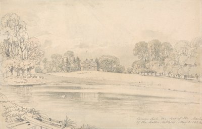 Canons Park door John Preston Neale