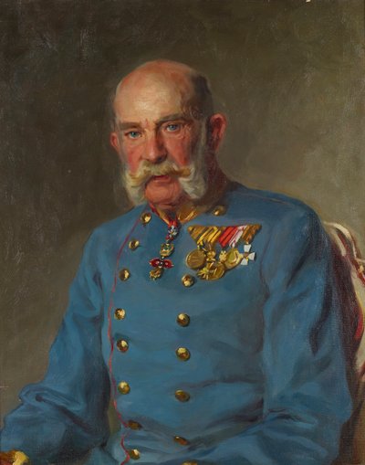 Keizer Frans Jozef I in het dienstuniform van een Oostenrijkse veldmaarschalk door John Quincy Adams