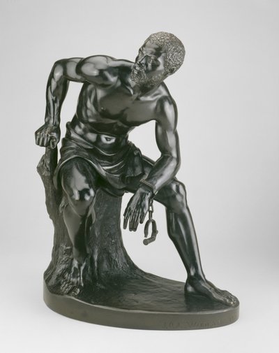 De vrijgelatene door John Quincy Adams Ward