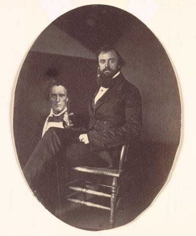 John R. Johnston met Schilderij door John R. Johnston