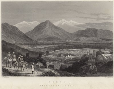 De stad Kabul door John Ramage