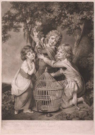 Kinderen van Walter Synnot door John Raphael Smith