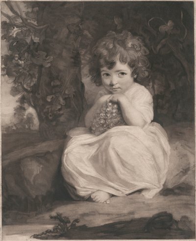 Lady Gertrude Fitzpatrick door John Raphael Smith