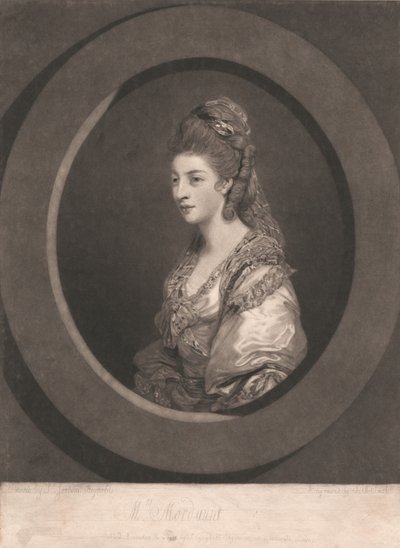 Mevrouw Mordaunt door John Raphael Smith