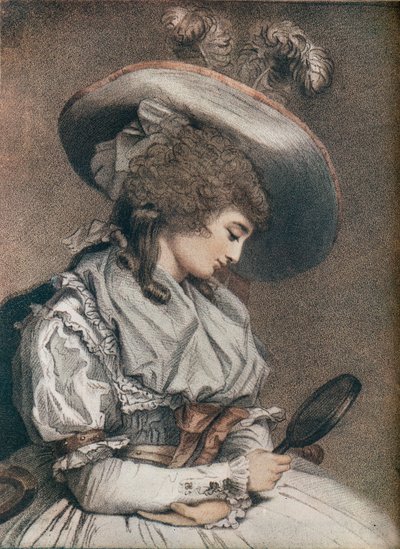 Narcissa, 1787 door John Raphael Smith