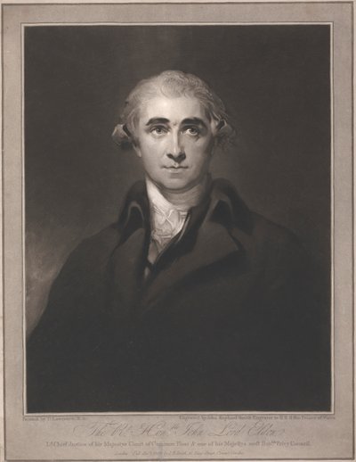 De Eerbare John Lord Eldon door John Raphael Smith
