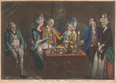 De verloren zoon in overvloed (1 van 5) door John Raphael Smith