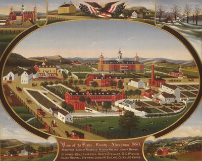Berks County Almshouse, 1880 door John Rasmussen