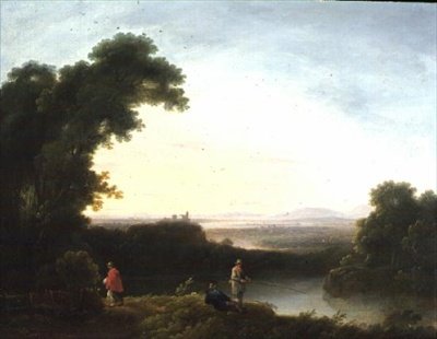 Een Uitzicht op het Lake District door John Rathbone