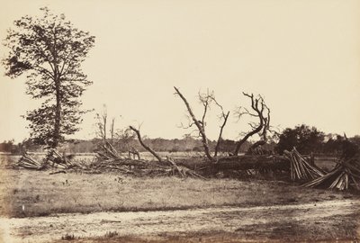 Extreme Linie van de Zuidelijke Werken, Cold Harbor., april 1865 door John Reekie