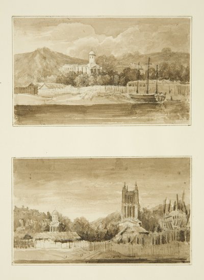 Twee uitzichten van St George