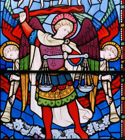 Het laatste oordeel (detail) door John Richard Clayton