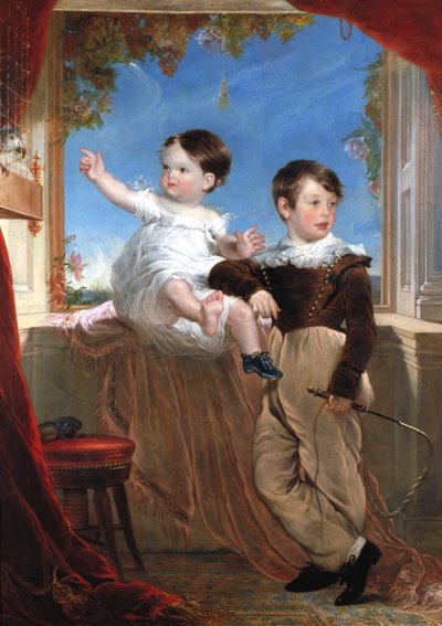 John Strange Williams en Sarah Ann Williams door John Richard Wildman