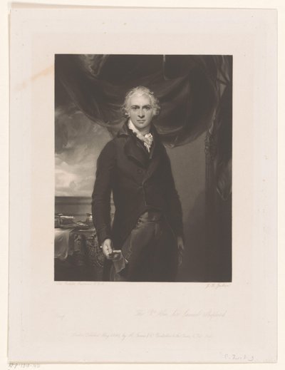 Portret van Samuel Shepherd door John Richardson Jackson