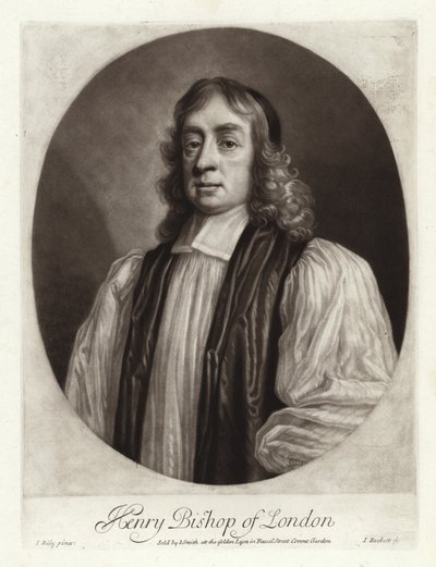 Portret van Henry Compton, bisschop van Londen door John Riley