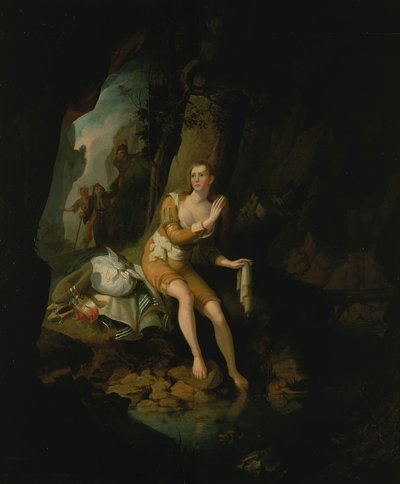 Scène uit Don Quichot, 1816 door John Ritto Penniman